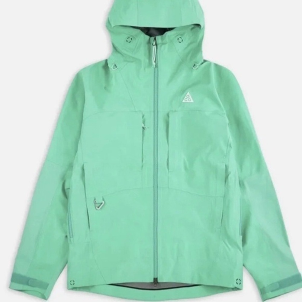 Nike ACG Storm Fit ADV Rain Jacket Green Men’s Size XL DQ5771‑369 RARE
